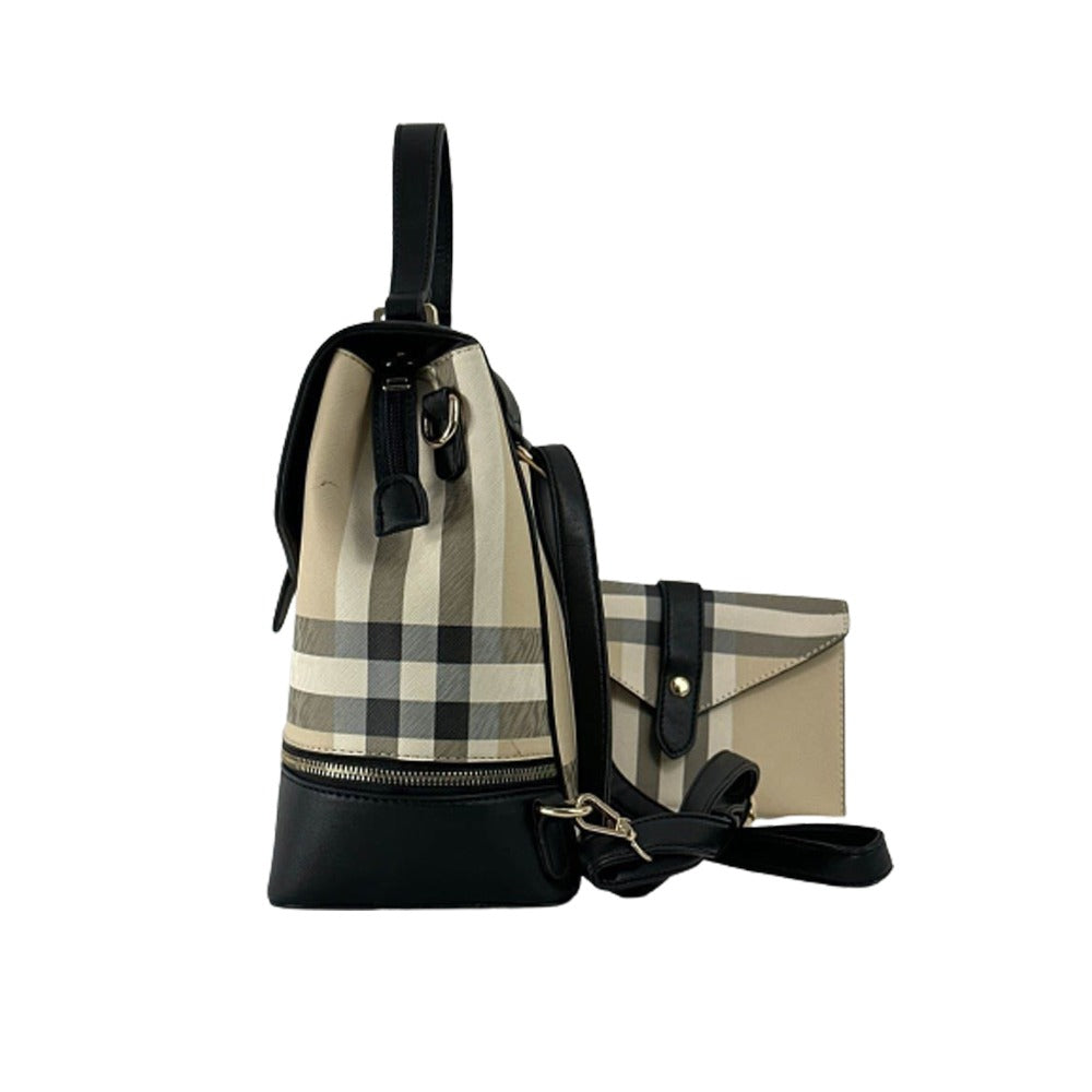Convertible Bag (Crossbody+Backpack) JUS30065D BK/TN