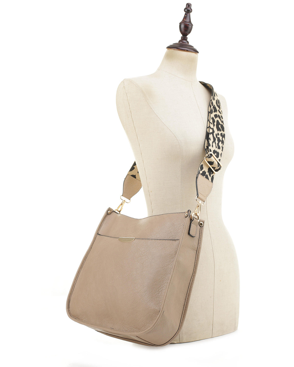 PMDS97160L2 Concealed Carry Leatherette Fashion Messenger Set (2pcs),
