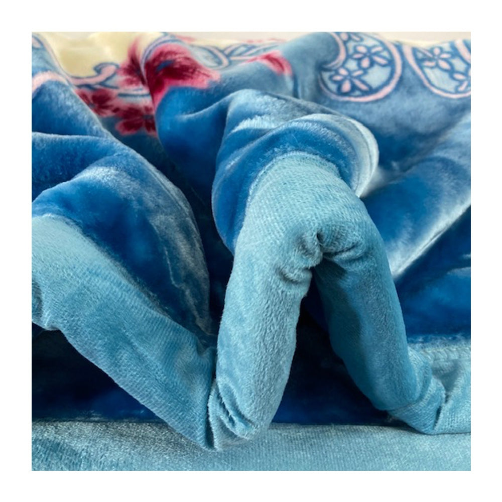 Heavy King Size Blue Blankets 4.5Kg PMBL11