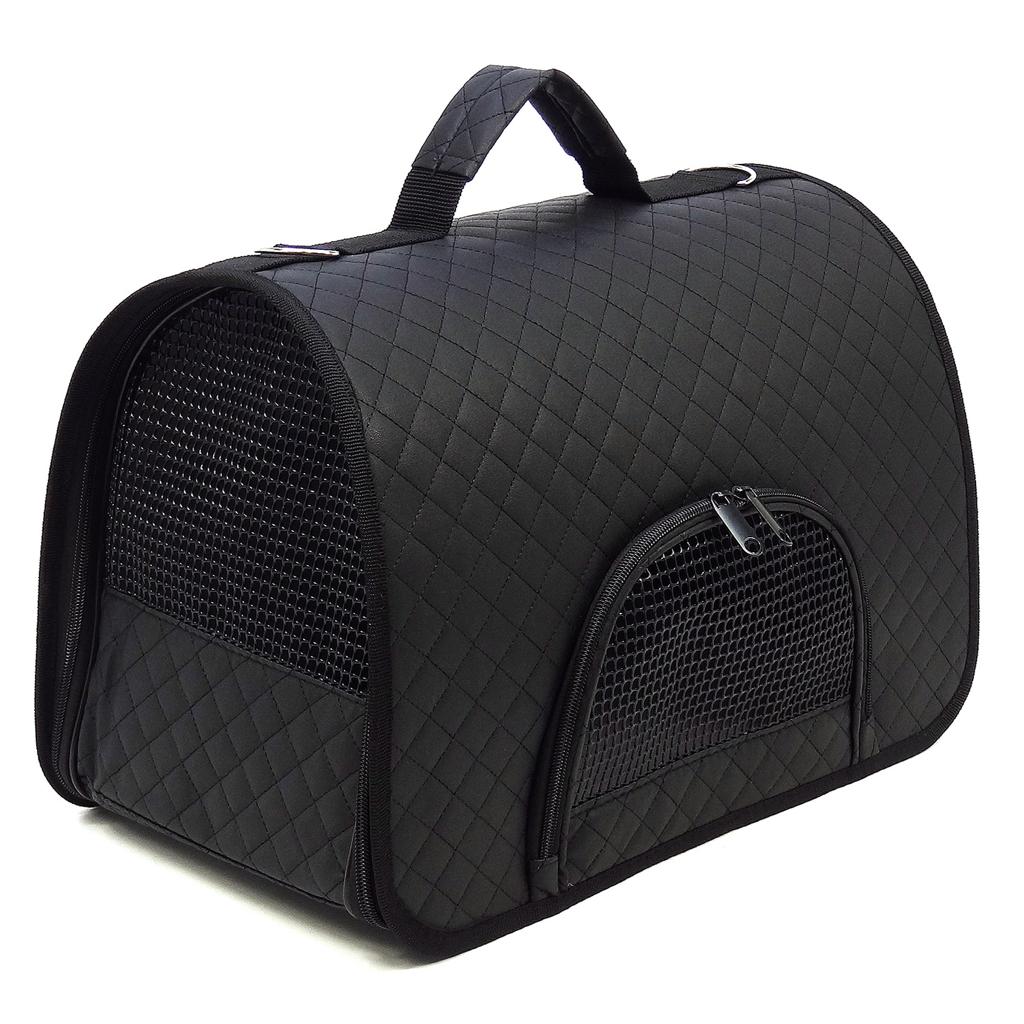 Quilted Pet Carrier PMPG404_BLACK