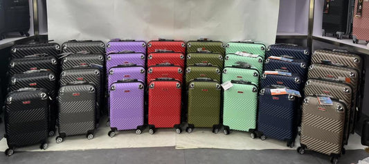 PM 8016 - 4 Piece Luggage Sets, Travel Suitcase Spinner Hardshell Lightweight