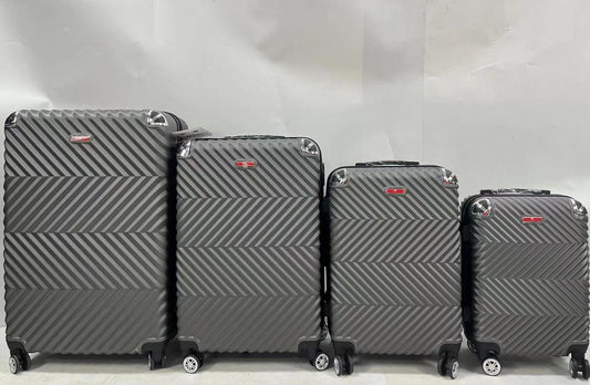 PM 8016 - 4 Piece Luggage Sets, Travel Suitcase Spinner Hardshell Lightweight